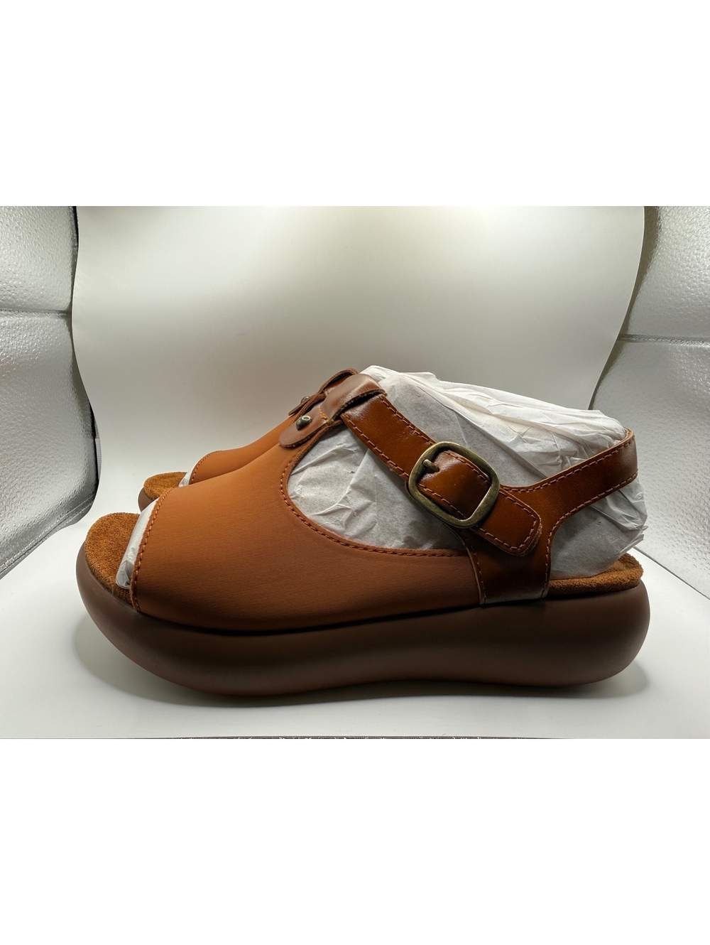 Alegria Women’s 7-7.5 (EU 37) Betsie Sandal in Stretch Luggage